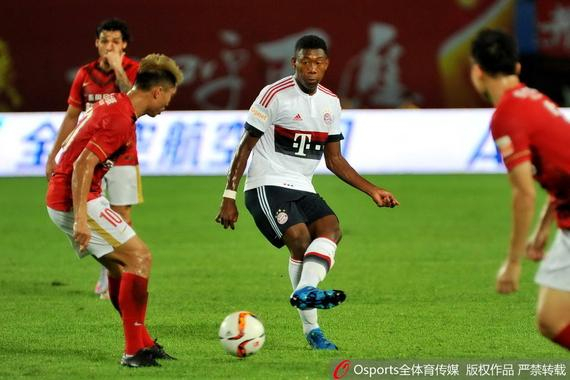 摩洛哥绝杀里昂，阿拉巴送出助攻